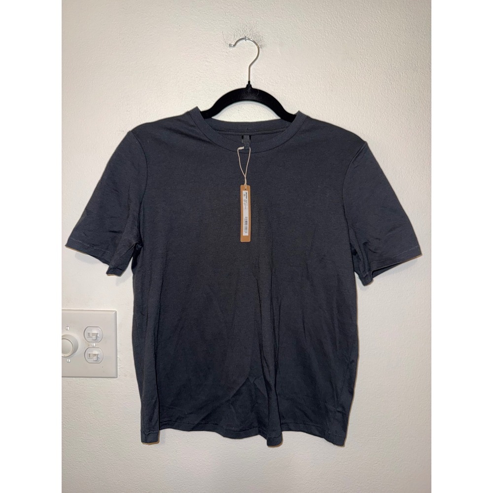 Skims Relaxed Fit T-Shirt Size XS Onyx NWT